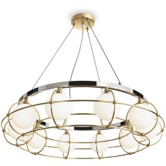 Подвесной светильник Maytoni MOD312PL-10GCH Carcass под лампы 10xG9 40W