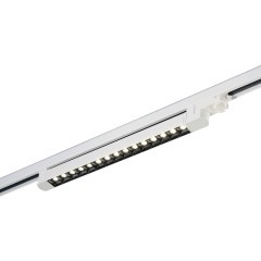 ST662.546.15 Св-к трек. Белый LED 1*15W 4000K 1 200Lm Ra90 48° IP20 L535xW33xH73 165-265V Трехфазная трековая система