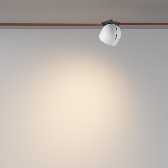 Светильник светодиодный на текстильный шинопровод Maytoni Parity TR124B-12W3K-W 790лм 12Вт CRI90