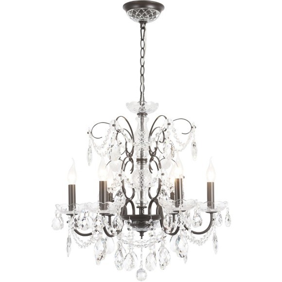 Люстра Crystal Lux ODELIS SP6 BROWN Люстра Crystal Lux ODELIS SP6 BROWN