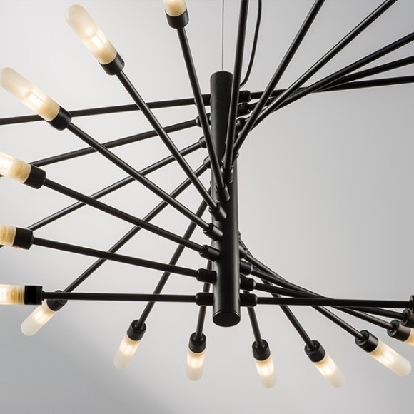 Люстра паук Lightstar 733247 Ragno под лампы G9 960W