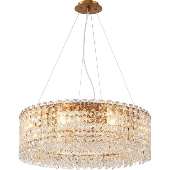 Люстра подвесная хрустальная 2179/05/08P Stilfort, серия Delone