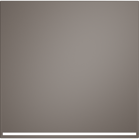 VLS000214 Клавиша коричневого цвета для выключателя и переключателя одноклавишного с подсветкой VOLTUM S70 (купучино)