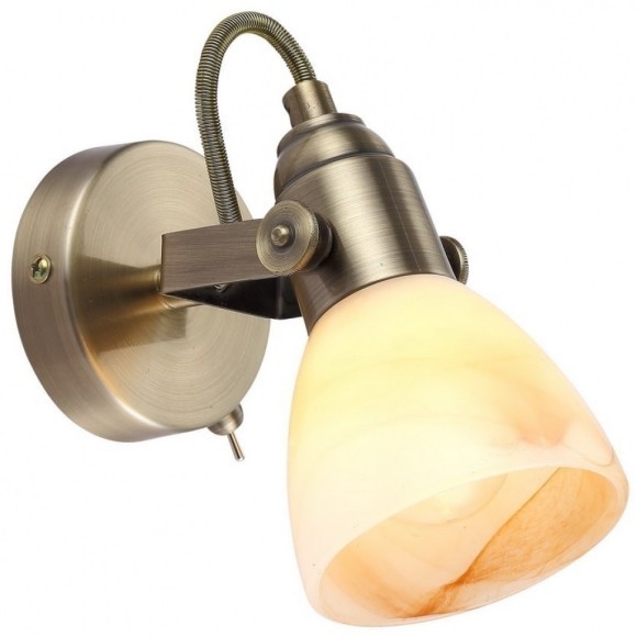 Спот настенный Arte Lamp A9581AP-1AB TUL IP под лампу 1xE14 40W