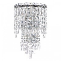 5074/3W HALL ODL24 529 хром/прозрачный/металл/хрусталь Бра E14 3*40W ROLTA