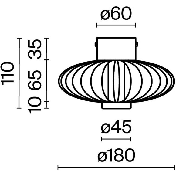 Настенный светильник (бра) Maytoni MOD555WL-L3G3K