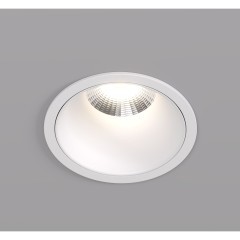 DK4500-WH Встраиваемый светильник, IP 20, 12 Вт, LED 3000, белый, алюминий DK4500-WH Встраиваемый светильник, IP 20, 12 Вт, LED 3000, белый, алюминий