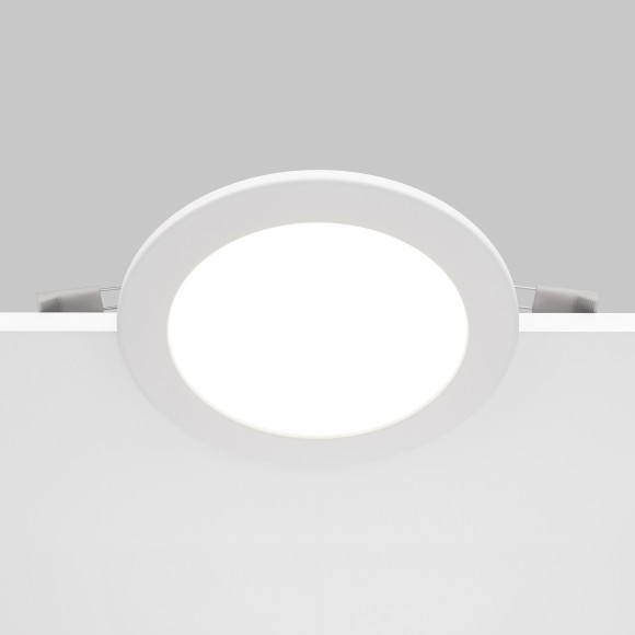 Встраиваемый светильник Maytoni DL016-6-L12W Stockton IP44 светодиодный LED 12W