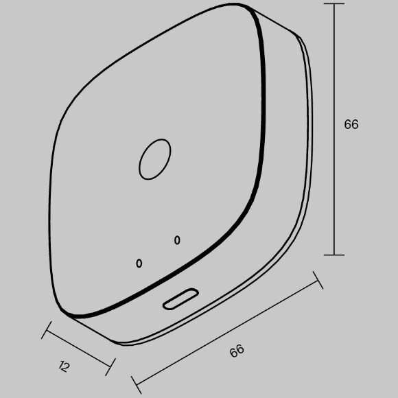 Центр управления умным домом Lighting control MD-TRA034-W(N)