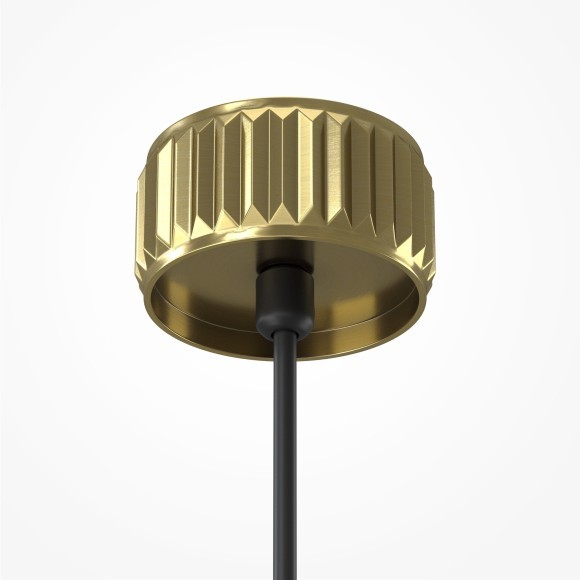 MOD475PL-01BS Подвесной латунный светильник в форме цилиндра под лампу GU10 макс 10Вт Maytoni Metropolis