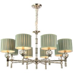 SL1121.103.08 Люстра подвесная ST-Luce Никель/Оливковый E14 8*40W OLEO SL1121.103.08 Люстра подвесная ST-Luce Никель/Оливковый E14 8*40W OLEO