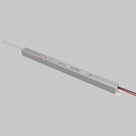 Maytoni PSL003-60W-12V-IP20 811018 Источник напряжения (блок питания/драйвер/трансформатор) тонкий 312x18x18мм, 220-12В 60Вт IP24
