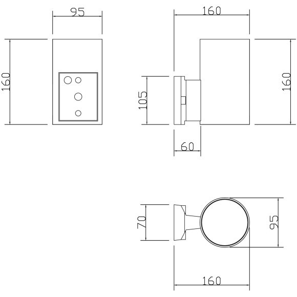 Архитектурная подсветка Rando O419WL-01B IP 54