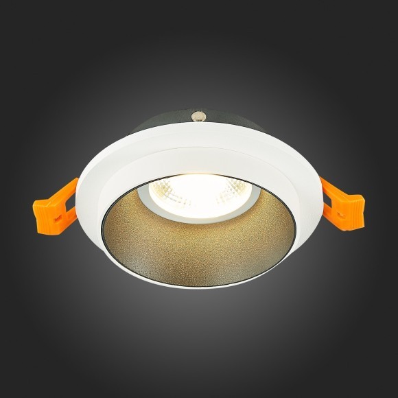 ST206.528.01 Св-к встр. Белый GU10 1*50W  IP20 D92xH38 220V Без ламп Встраиваемые светильники