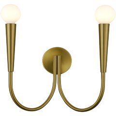 SL1243.301.02 Светильник настенный ST-Luce Латунь E14 2*60W DUTCHESS