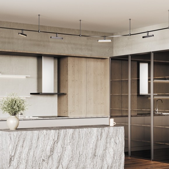 Светильник на гибкий шинопровод Maytoni Flexity TR202-1-10W3K-B 3000K 500лм 10Вт