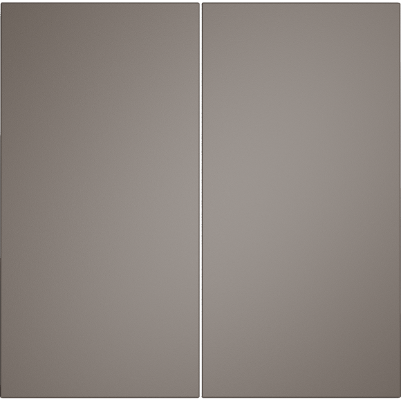 VLS000314 Клавиши для выключателя и переключателя двухклавишного коричневого цвета VOLTUM S70 (купучино) VLS000314 Клавиши для выключателя и переключателя двухклавишного коричневого цвета VOLTUM S70 (купучино)