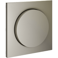 VLS002004 Накладка для диммера (светорегулятора) поворотно-нажимного шелкового цвета VOLTUM S70 (шелк)