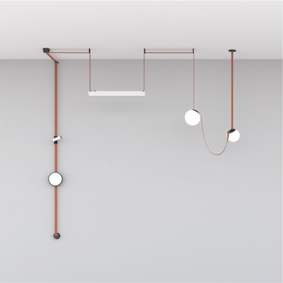 DK5552-BK Cветодиодный светильник на ременный шинопровод Denkirs Belty CRI90+ 4000К 850Лм 360° 10Вт