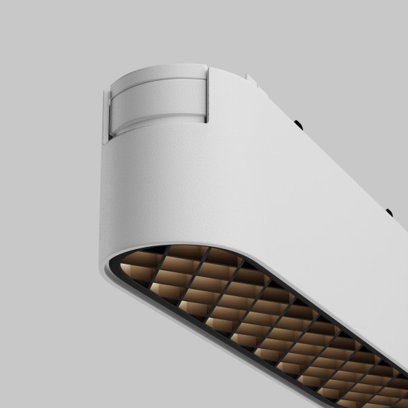 TR084-1-6W4K-W Трековый магнитный светодиодный светильник Maytoni Radity 48V CRI90+ 4000К 90Лм 60° 6Вт