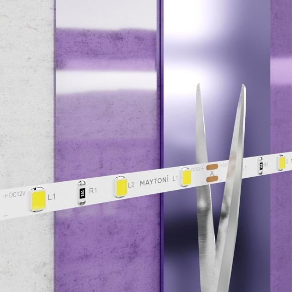 Светодиодная лента 12В 2835 4,8Вт/м 3000K 5м IP20 5мм арт.20007 Светодиодная лента 12В 2835 4,8Вт/м 3000K 5м IP20 5мм арт.20007