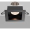 Maytoni Metal Modern DL008-12W2.7-3-4K-B Черный квадратный встраиваемый светодиодный светильник, поворотный, CCT перекл. цветовой температуры, LED 12Вт 2700-3000-4000K 1260-1470Лм CRI90 50° IP20 220V