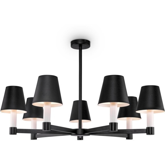 Люстра на штанге Maytoni MOD104PL-07B Tet-a-tet под лампы 7xE14 40W