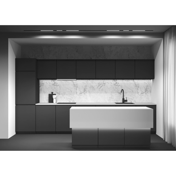 TR074-2-12W4K-B Трековый магнитный светодиодный светильник Maytoni Gravity CRI90+ 4000К 877Лм 120° 12Вт