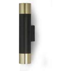 Настенный светильник  LDW 1101-2 BK+GD