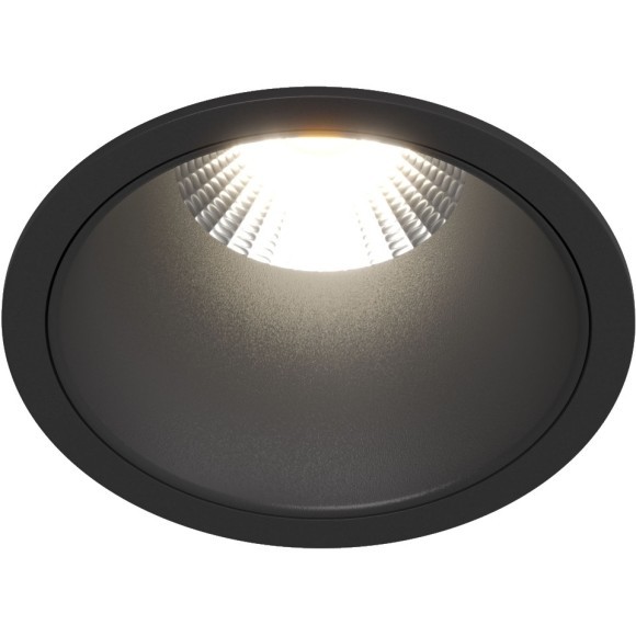 DK4500-BK Встраиваемый светильник, IP 20, 12 Вт, LED 3000, черный, алюминий DK4500-BK Встраиваемый светильник, IP 20, 12 Вт, LED 3000, черный, алюминий