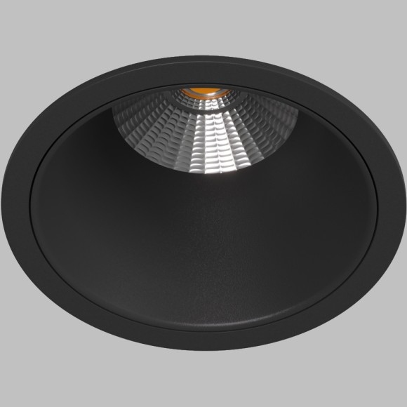 DK4500-BK Встраиваемый светильник, IP 20, 12 Вт, LED 3000, черный, алюминий DK4500-BK Встраиваемый светильник, IP 20, 12 Вт, LED 3000, черный, алюминий
