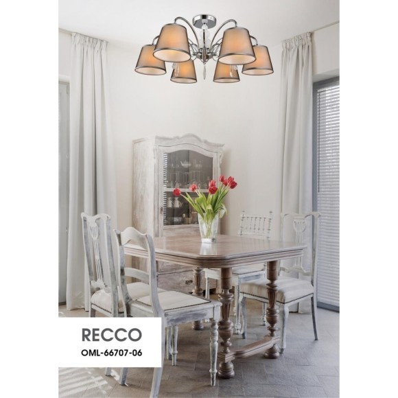 Потолочная люстра Recco OML-66707-06