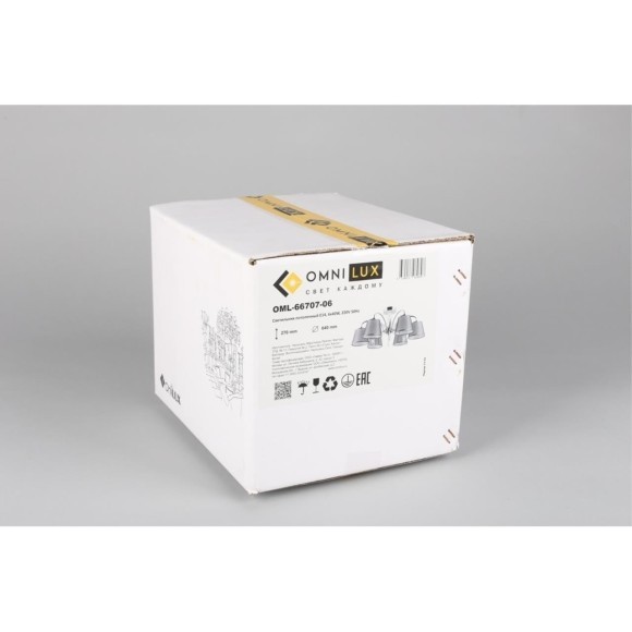Потолочная люстра Recco OML-66707-06