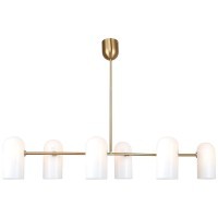 4619-6P, подвесная люстра, L990xW90xH425/725, 6xG9x40W, excluded