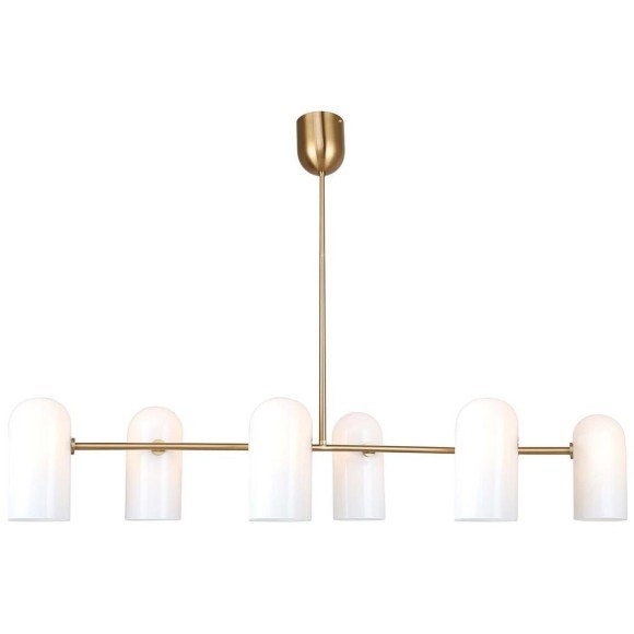 4619-6P, подвесная люстра, L990xW90xH425/725, 6xG9x40W, excluded