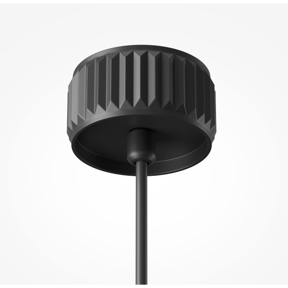 MOD475PL-01B Подвесной черный светильник в форме цилиндра под лампу GU10 макс 10Вт Maytoni Metropolis