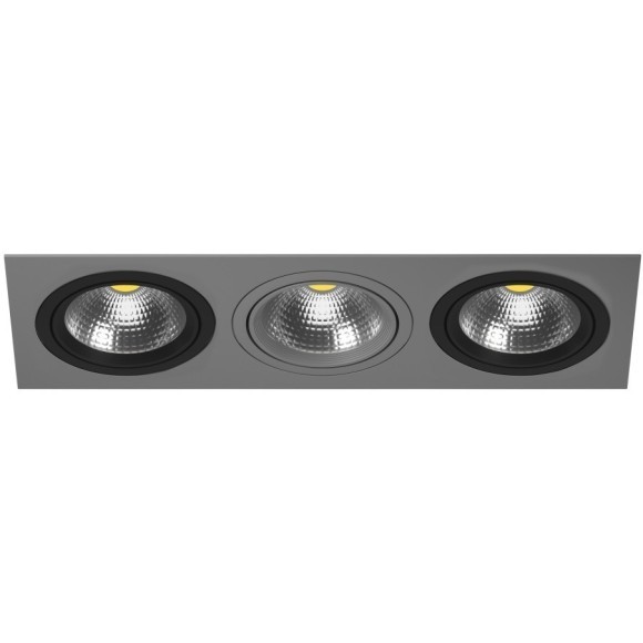 Встраиваемый светильник Lightstar i839070907 Intero 111 под лампы 3xGU10 150W