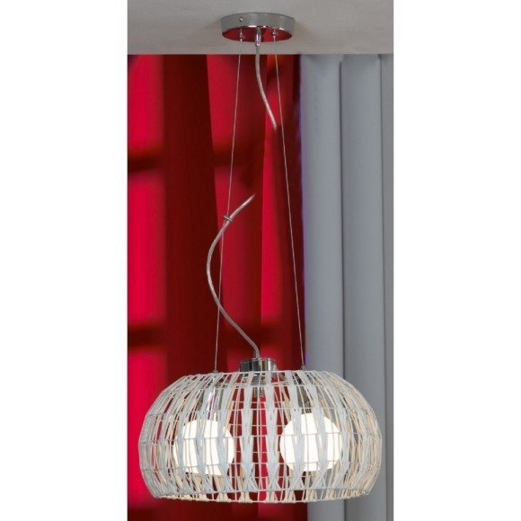 Подвесной светильник с 2 плафонами Lussole LSX-4103-02 Fenigli под лампы 2xE27 60W