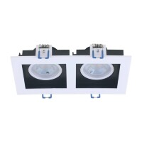 Встраиваемый светильник Arte Lamp A2910PL-2WH GRADO светодиодный 2xLED 10W 48V