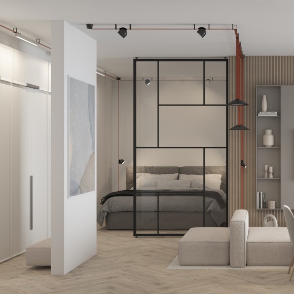 DK5540-BK Cветодиодный светильник на ременный шинопровод Denkirs Belty CRI90+ 4000К 1170Лм 38° 12Вт