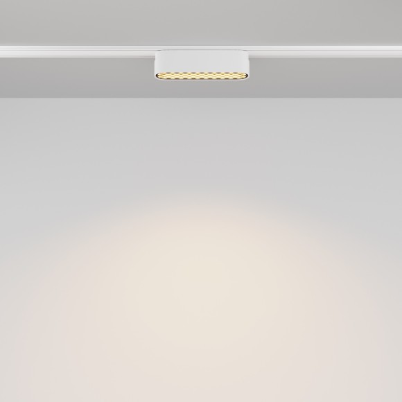 TR084-1-6W3K-W Трековый магнитный светодиодный светильник Maytoni Radity 48V CRI90+ 3000К 90Лм 60° 6Вт