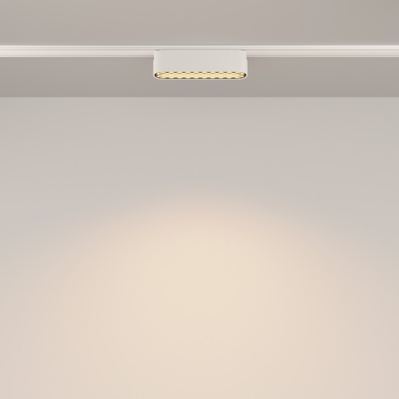 TR084-1-6W3K-W Трековый магнитный светодиодный светильник Maytoni Radity 48V CRI90+ 3000К 90Лм 60° 6Вт