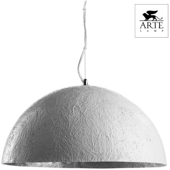 Подвесной светильник с 1 плафоном Arte Lamp A8149SP-1SI Dome под лампу 1xE27 60W