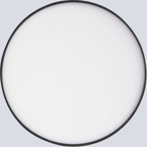 Crystal Lux CLT 085C BL 1400/592 Потолочный накладной LED светильник теплого света, черный матовый металл, белый матовый рассеиватель, технический минималистичный, свет вверх и вниз, 6+16Вт, 3000К 1360Лм CRI95 120° IP20 220V