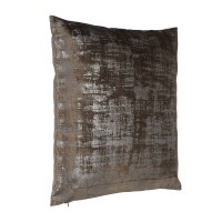 420077 SINGU Подушка декоративная L450 B450, полиэстер коричневый серебристый