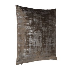 420077 SINGU Подушка декоративная L450 B450, полиэстер коричневый серебристый