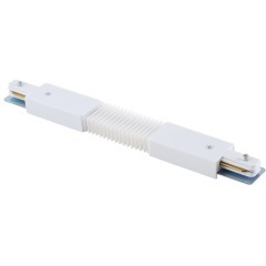 Гибкий соединитель для накладных однофазных шинопроводов Crystal Lux CLT 0.211 05 WH