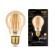 102802010 Лампа Gauss Filament А60 10W 820lm 2400К Е27 golden LED 1/10/40