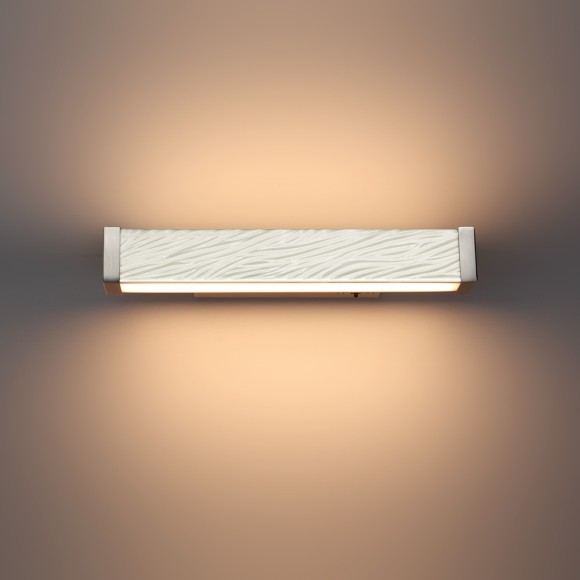 Настенный светильник с выкл. LED x 10W 2000К/3000K/4000K/переключ. RIVERA 5451/10WL