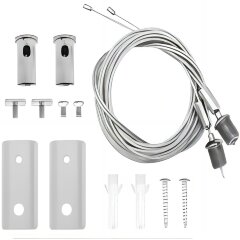 ST068.509.12 Комплект из 2 подвесных креплений 150см для накладного 50мм шинопровода ST Luce Skyflat